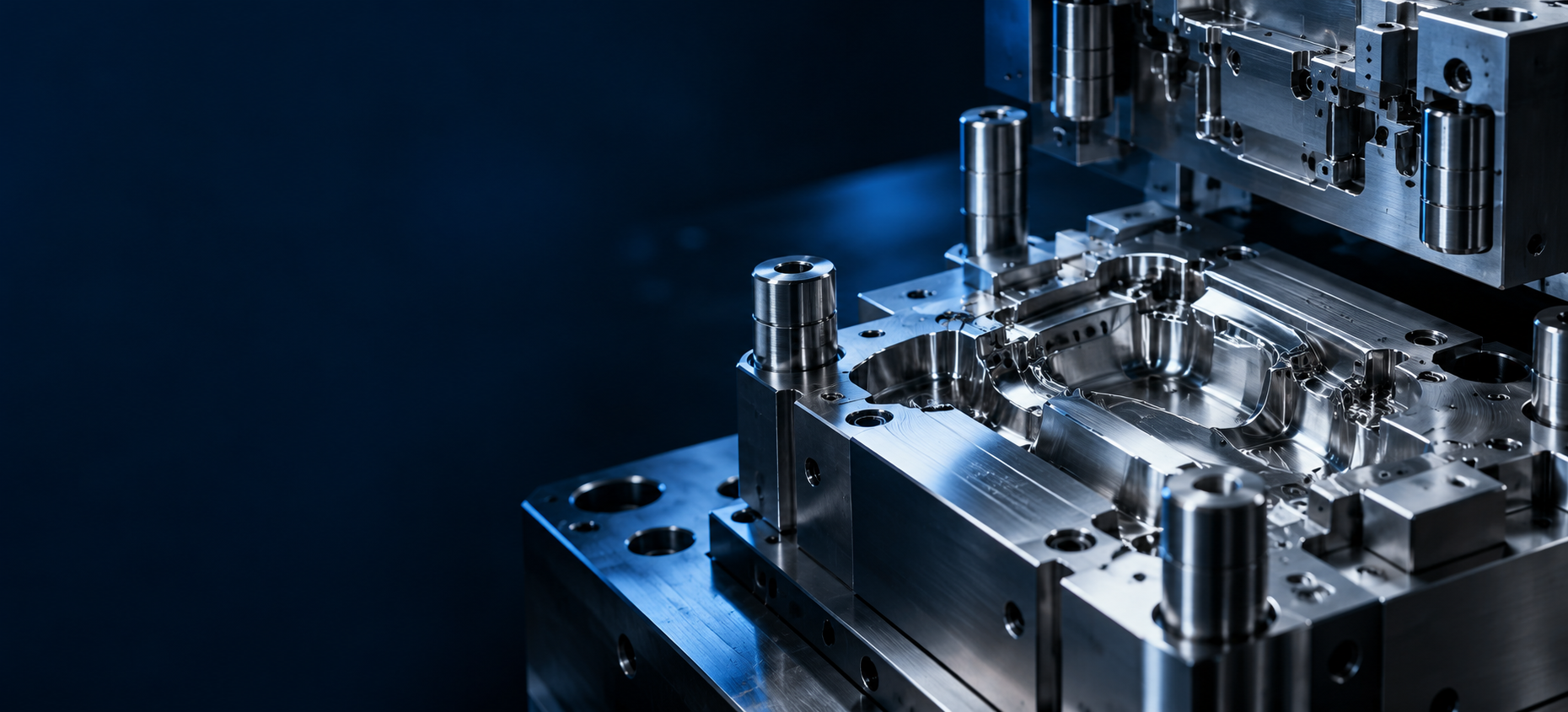 Illustrative tooling engineering scene