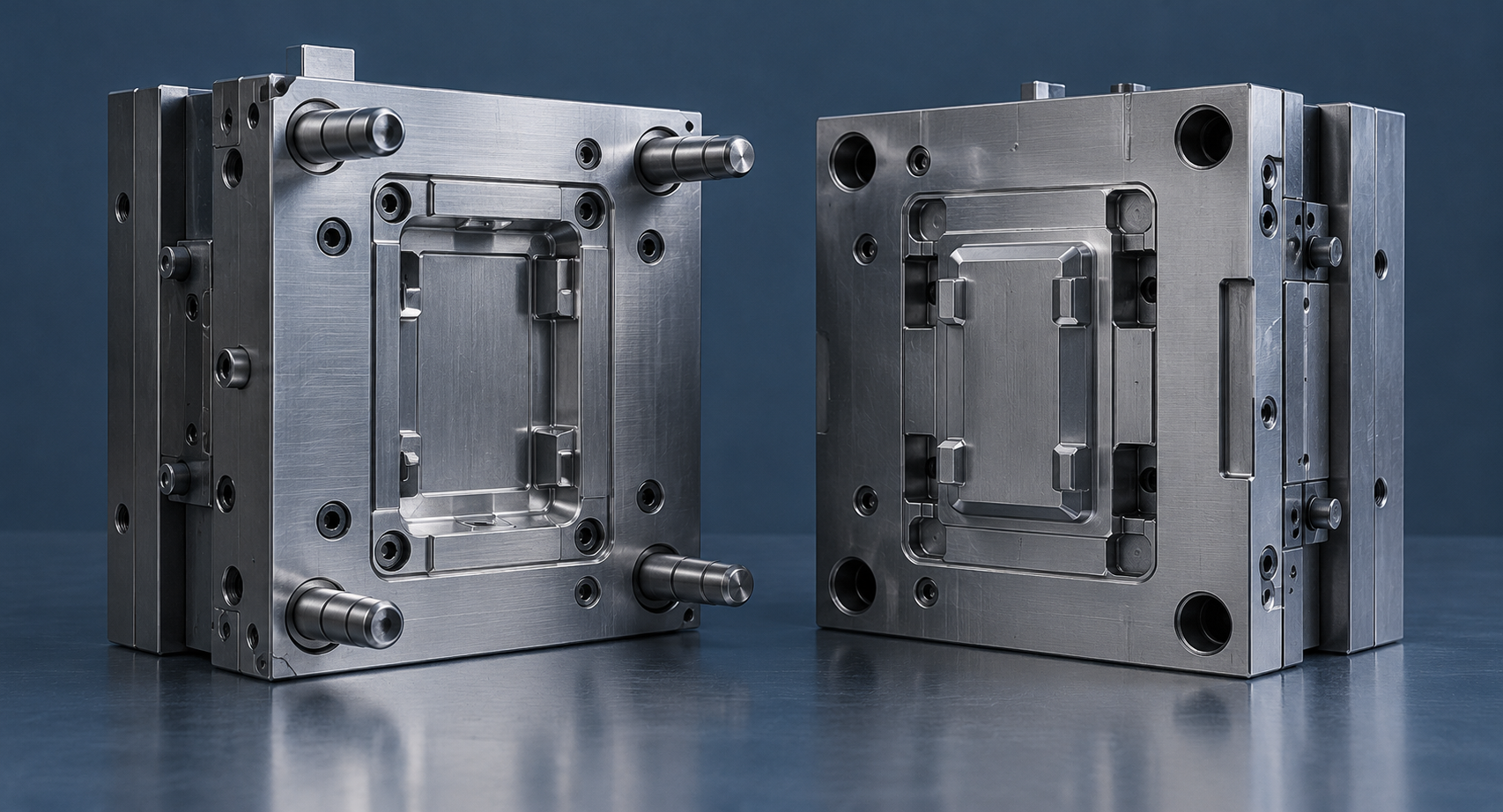 Illustrative mold structure